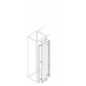 PDCB2044 ABB Puerta ciega columna externa, H2000,A400