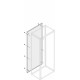 PPEB1840 ABB IP30/40 EXTERNAL PANEL H 1800MM W 400MM