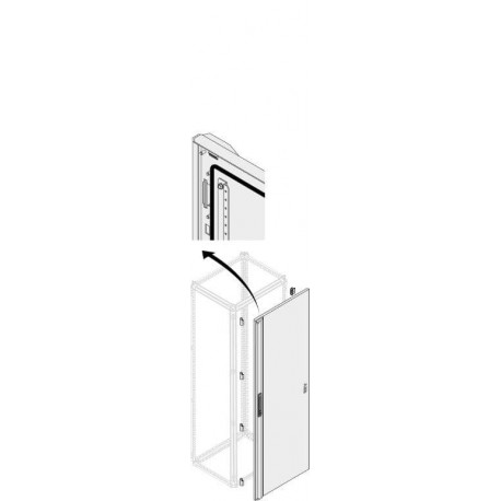PDLB2086 ABB IP65 BLIND DOOR H 2000MM W 800MM
