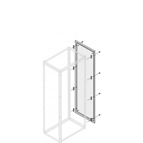 PPEB2096 ABB IP65 EXTERNAL PANEL H 2000MM D 900MM