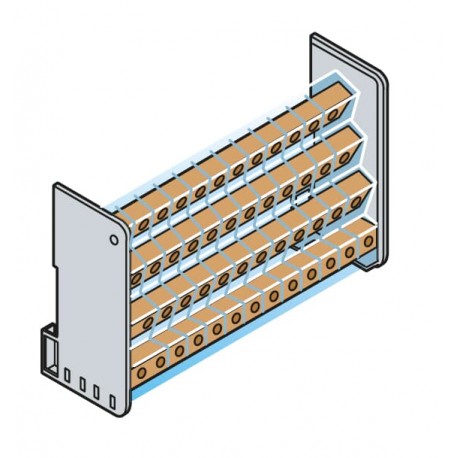 AD1028 ABB Repartidor modular tetrapol.125A(5 mód.)