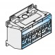 AD1004 ABB Repart.modul.tetrap.125A,10 kA