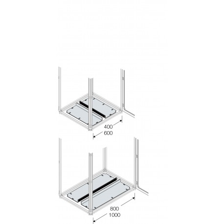PFCS4050 ABB Tapa entrada cables corredera, A400,P500