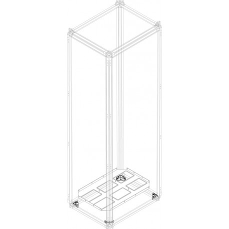 PBRB0004 ABB N.4 ATTACCHI BASE SENZA ZOCCOLO