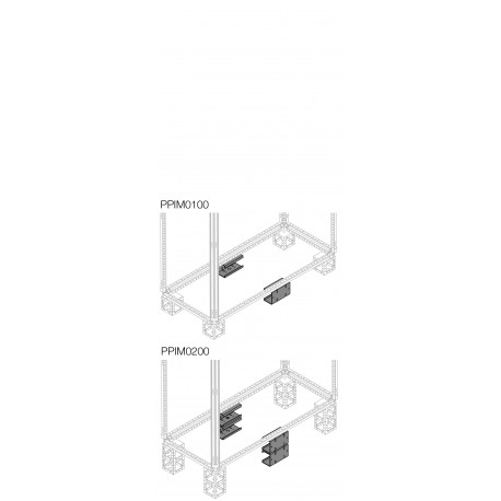 PPIM0200 ABB 4 GALV.SHEET INTERM. PLINTHS H 200MM