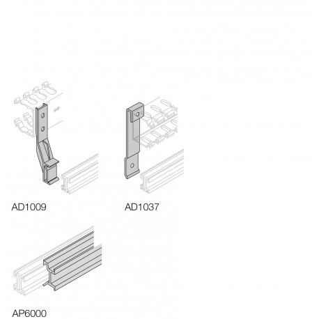 AP6000 ABB Adaptador de profundidad L 600 mm