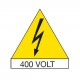 EV1155 ABB Etiq.adhes.tri.125 flecha,10ud