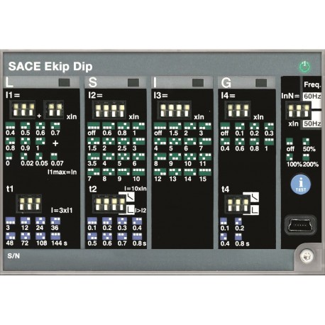 Acc. E1.2/E6.2 1SDA074196R1 ABB RELE ELECT. Ekip DIP LSIG-E1.2/E6.2
