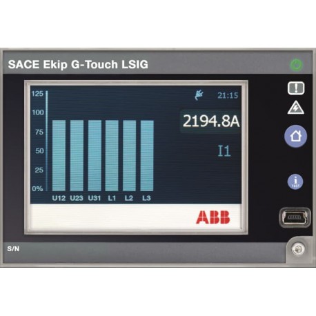 1SDA074200R1 ABB EKIP G TOUCH LSIG E1.2..E6.2