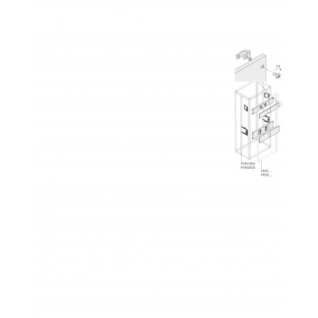 PHCT5314 ABB T5 KIT 3PWITH+RHD(400A)HOR.INST. W 600MM