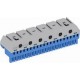 ZK175B 1SPE007715F9706 ABB Terminal block screwless N 17x1,5-4mm²+5x25mm²