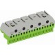 ZK175G 1SPE007715F9716 ABB Terminal block screwless PE 17x1,5-4mm²+5x25mm²