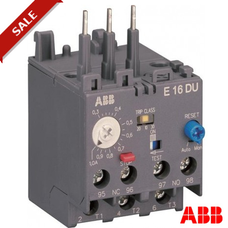 E16DU-1.0 1SAX111001R1102 ABB E16DU-1.0 Relé de sobrecarga eletrônica