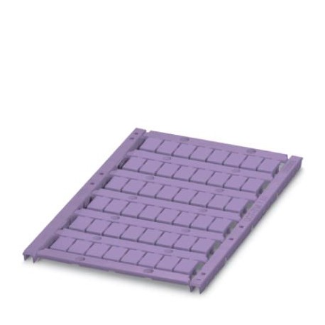 UCT-TM 7,62 VT 0829512 PHOENIX CONTACT Marcador para bornes, Estera, violeta, sin rotular, rotulable con: TH..