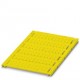 UCT-TM 5 YE CUS 0829598 PHOENIX CONTACT Marcador para bornes, disponible: por esteras, amarillo, rotulado se..