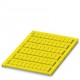 UCT-TM 6 YE CUS 0829605 PHOENIX CONTACT Repères pour blocs de jonction, à commander : sous forme de planche,..