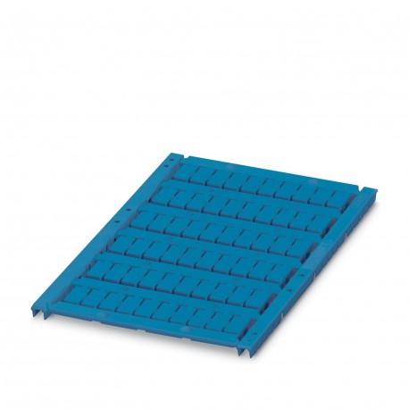 UCT-TM 6 BU CUS 0829607 PHOENIX CONTACT Marcador para bornes, disponible: por esteras, azul, rotulado según ..