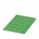 UCT-TM 6 GN CUS 0829608 PHOENIX CONTACT Marcador para bornes, disponible: por esteras, verde, rotulado según..