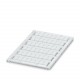 UCT-TM 7,62 CUS 0829609 PHOENIX CONTACT Marcador para bornes, disponible: por esteras, blanco, rotulado segú..