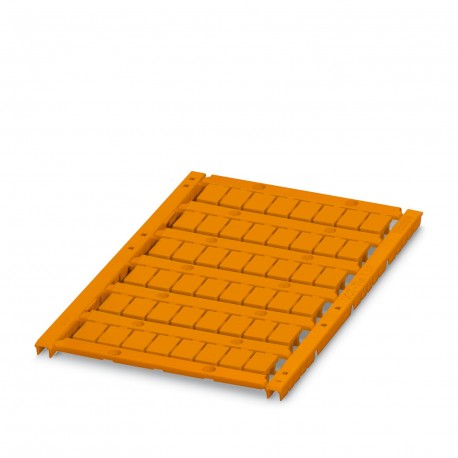 UCT-TM 7,62 OG CUS 0829611 PHOENIX CONTACT Marcador para bornes, disponible: por esteras, naranja, rotulado ..