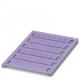 UCT-TM 8 VT CUS 0829620 PHOENIX CONTACT Marcador para bornes, disponible: por esteras, violeta, rotulado seg..