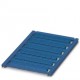 UCT-TM 8 BU CUS 0829621 PHOENIX CONTACT Marcador para bornes, disponible: por esteras, azul, rotulado según ..