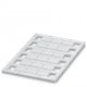 UCT-TM 16 CUS 0829637 PHOENIX CONTACT Repères pour blocs de jonction, à commander : sous forme de planche, b..