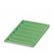 UCT-TMF 3,5 GN CUS 0829650 PHOENIX CONTACT Marcador para bornes, disponible: por esteras, verde, rotulado se..