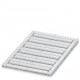 UCT-TMF 4 CUS 0829651 PHOENIX CONTACT Repères pour blocs de jonction, à commander : sous forme de planche, b..