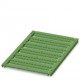 UCT-TMF 4 GN CUS 0829657 PHOENIX CONTACT Repères pour blocs de jonction, à commander : sous forme de planche..