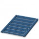 UCT-TMF 5 BU CUS 0829663 PHOENIX CONTACT Marcador para bornes, disponible: por esteras, azul, rotulado según..