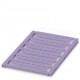 UCT-TMF 8 VT CUS 0829676 PHOENIX CONTACT Marcador para bornes, disponible: por esteras, violeta, rotulado se..