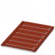UCT-TMF 10 RD CUS 0829680 PHOENIX CONTACT Repères pour blocs de jonction, à commander : sous forme de planch..