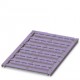 UCT-TMF 10 VT CUS 0829683 PHOENIX CONTACT Marcador para bornes, disponible: por esteras, violeta, rotulado s..