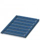 UCT-TMF 10 BU CUS 0829684 PHOENIX CONTACT Repères pour blocs de jonction, à commander : sous forme de planch..