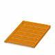 UCT-TMF 16 OG CUS 0829695 PHOENIX CONTACT Marcador para bornes, disponible: por esteras, naranja, rotulado s..