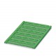 UCT-TMF 16 GN CUS 0829699 PHOENIX CONTACT Repères pour blocs de jonction, à commander : sous forme de planch..