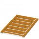 UCT1-TMF 5 OG CUS 0829720 PHOENIX CONTACT Marcador para bornes, disponible: por esteras, naranja, rotulado s..