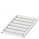 UCT3-TM 6 CUS 0829956 PHOENIX CONTACT Repères pour blocs de jonction, à commander : sous forme de planche, b..