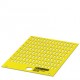 US-WMT (10X4) YE CUS 0829960 PHOENIX CONTACT Repères pour câble, à commander : sous forme de carte, jaune, i..