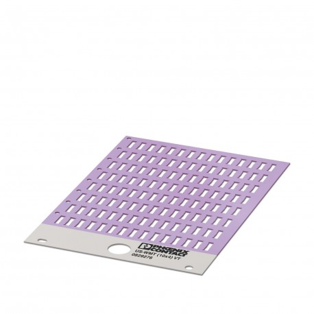 US-WMT (10X4) VT CUS 0829961 PHOENIX CONTACT Repères pour câble, à commander : sous forme de carte, violet, ..