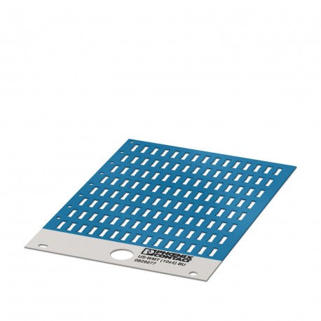 US-WMT (10X4) BU CUS 0829962 PHOENIX CONTACT Repères pour câble, à commander : sous forme de carte, bleu, im..