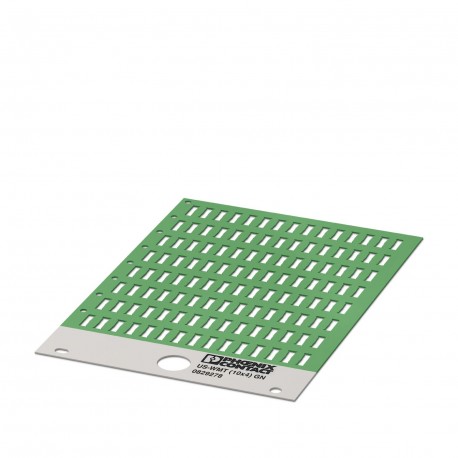 US-WMT (10X4) GN CUS 0829963 PHOENIX CONTACT Repères pour câble, à commander : sous forme de carte, vert, im..