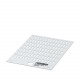 US-WMT (12X4) CUS 0829964 PHOENIX CONTACT Repères pour câble, à commander : sous forme de carte, blanc, impr..