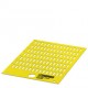 US-WMT (12X4) YE CUS 0829967 PHOENIX CONTACT Repères pour câble, à commander : sous forme de carte, jaune, i..