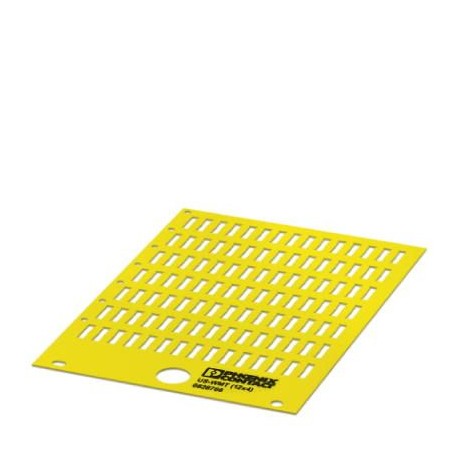 US-WMT (12X4) YE CUS 0829967 PHOENIX CONTACT Repères pour câble, à commander : sous forme de carte, jaune, i..