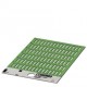 US-WMT (15X4) GN CUS 0829977 PHOENIX CONTACT Repères pour câble, à commander : sous forme de carte, vert, im..