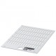 US-WMT (18X4) CUS 0829978 PHOENIX CONTACT Repères pour câble, à commander : sous forme de carte, blanc, impr..