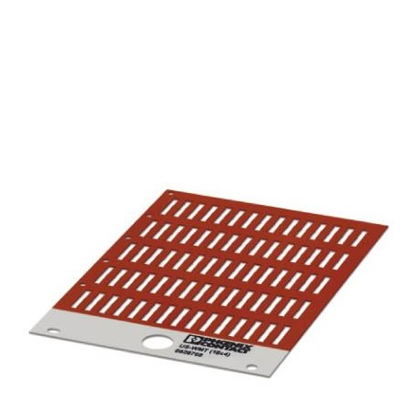 US-WMT (18X4) RD CUS 0829979 PHOENIX CONTACT Repères pour câble, à commander : sous forme de carte, rouge, i..