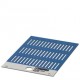 US-WMT (30X4) BU CUS 0829997 PHOENIX CONTACT Repères pour câble, à commander : sous forme de carte, bleu, im..